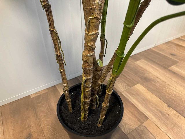 Monstera kunstplant (190cm hoog) - afbeelding 6 van  16