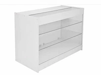 Monstershop - k1200 & cm60 - toonbankvitrine met hoekstuk - afbeelding 1 van  8