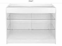 Monstershop - k1200 & cm60 - toonbankvitrine met hoekstuk - afbeelding 3 van  8