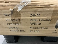 Monstershop - k1200 & cm60 - toonbankvitrine met hoekstuk - afbeelding 2 van  8