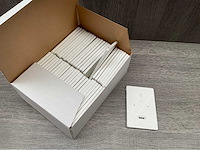 Montageplaat wit (50x) - afbeelding 1 van  3