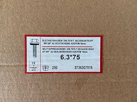 Montageschroef met neopreenring (6.3x75 mm, 3.750 stuks) - afbeelding 4 van  5