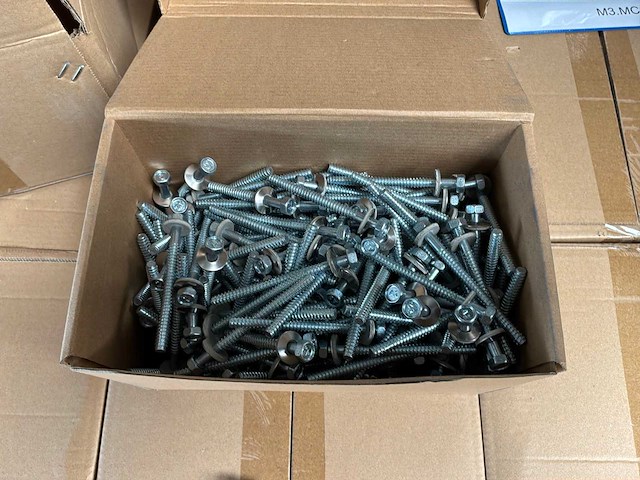 Montageschroef met neopreenring (6.3x75 mm, 48.000 stuks) - afbeelding 5 van  5