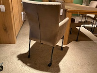 Montano verrijdbare eetkamerstoel (2x) - afbeelding 7 van  9