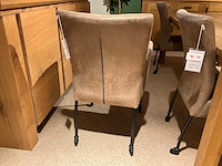 Montano verrijdbare eetkamerstoel (2x) - afbeelding 8 van  9