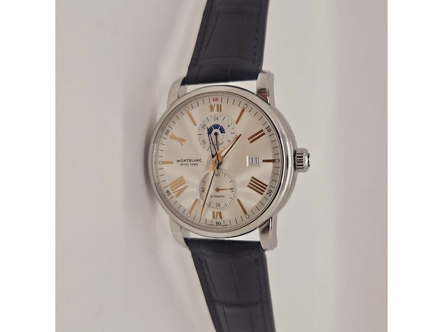 Montblanc 4810 dual time automatisch herenhorloge - afbeelding 14 van  20