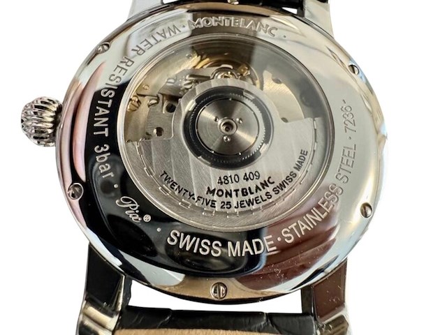 Montblanc automatic star date herenhorloge - afbeelding 10 van  11