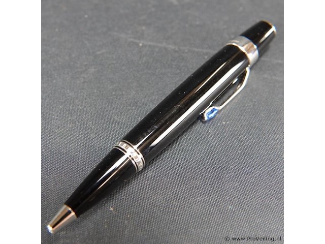 Montblanc bohème blue sapphire rollerball met blauwe steen - afbeelding 2 van  5