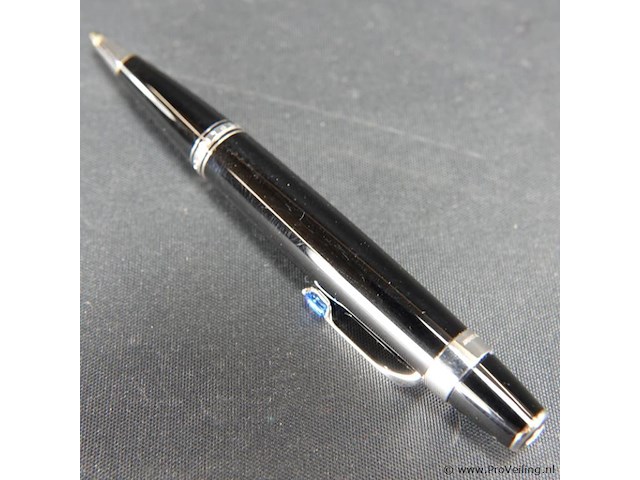 Montblanc bohème blue sapphire rollerball met blauwe steen - afbeelding 3 van  5