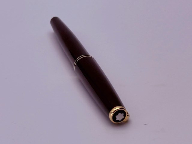 Montblanc classic vulpen met 14kt gouden nib - afbeelding 5 van  9