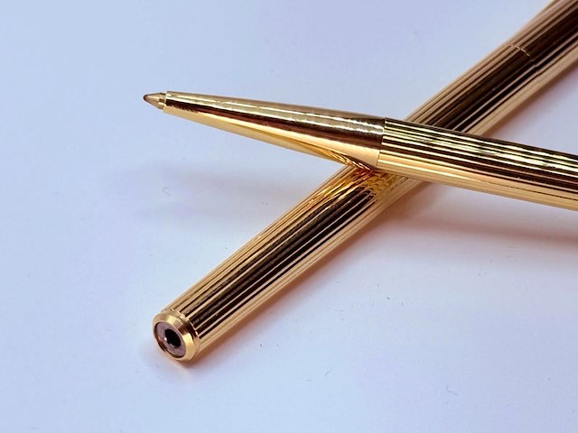 Montblanc noblesse 14kt gouden vulpen/balpen set - afbeelding 10 van  10