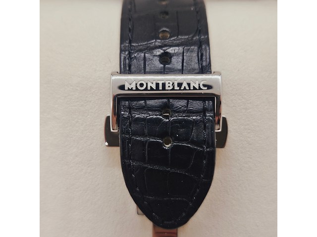 Montblanc star 7203 meisterstück worldtimer automatisch herenhorloge - afbeelding 4 van  15