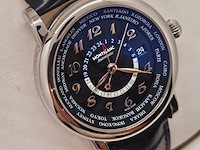Montblanc star 7203 meisterstück worldtimer automatisch herenhorloge