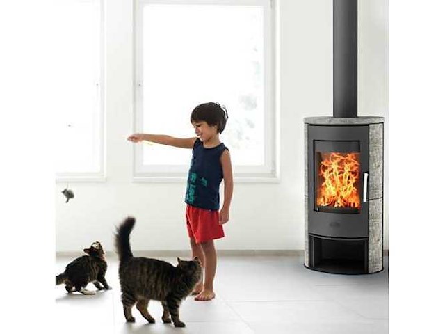 Monte speksteen - vrijstaand - houtkachel - afbeelding 2 van  3