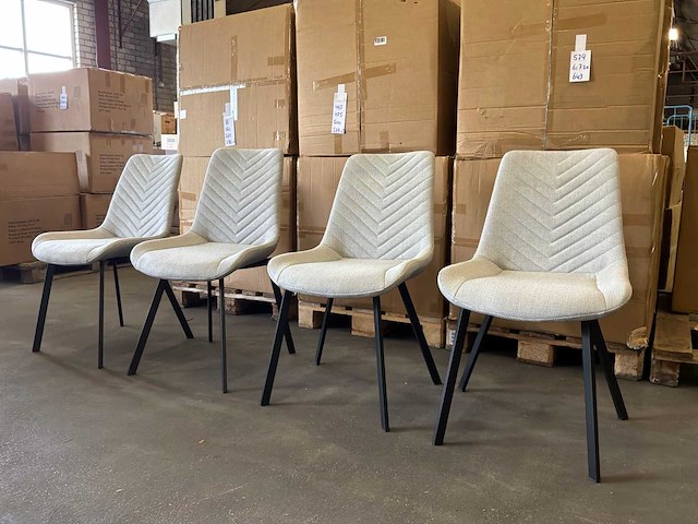 Montego eetkamerstoel (4x) - afbeelding 1 van  8