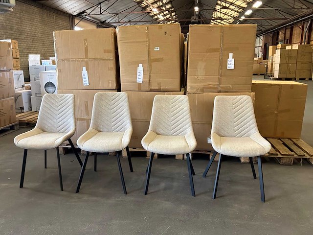 Montego eetkamerstoel (4x) - afbeelding 9 van  12