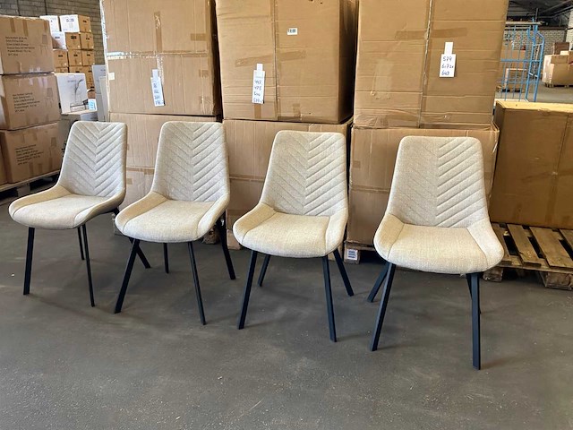 Montego eetkamerstoel (4x) - afbeelding 4 van  7