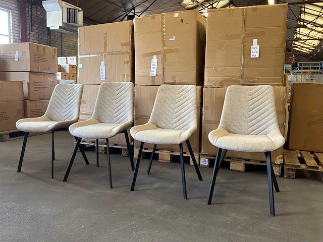 Montego eetkamerstoel (4x) - afbeelding 5 van  8