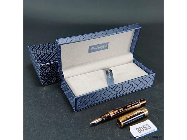 Montegrappa ducale brown fountain isdur3rw - afbeelding 1 van  5