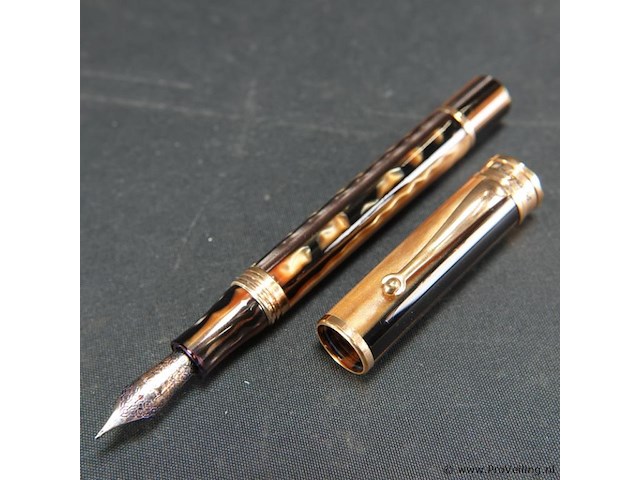 Montegrappa ducale brown fountain isdur3rw - afbeelding 2 van  5
