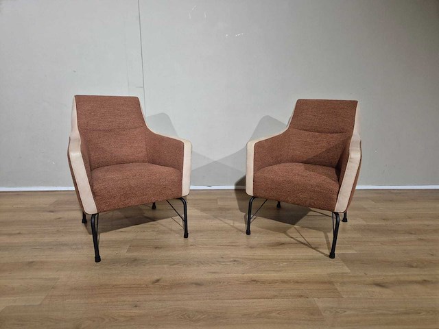 Montel - bliss - fauteuils - arm chair (2x) - afbeelding 1 van  8