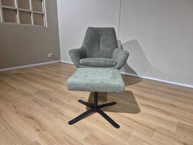 Montel - charles - draaifauteuil - nieuw - hocker - afbeelding 14 van  15