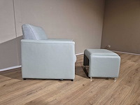 Montel - mondi - fauteuil + hocker - arm chair - afbeelding 6 van  12