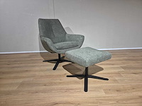 Montel - nieuw - charles - draaifauteuil - hocker - afbeelding 1 van  15
