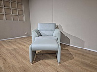 Montel - showroommodel - mondi - fauteuil + hocker (2x) - afbeelding 5 van  12