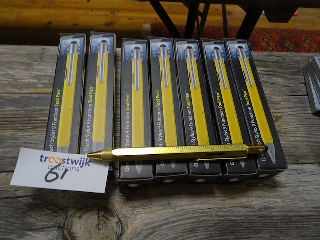 Monteverde - one touch stylus 9 tool pen - 9 in 1 pen (7x) - afbeelding 1 van  2