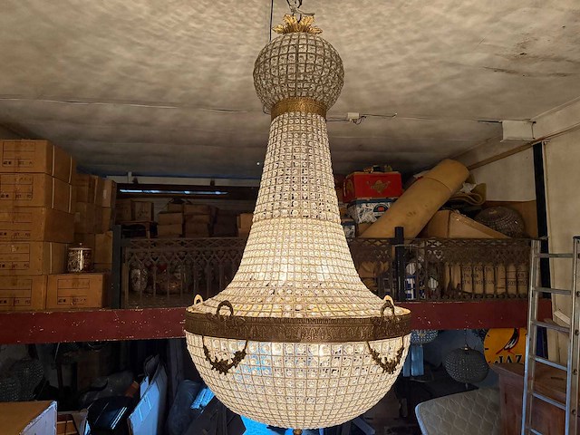 Montgolfaire hanglamp 1.60 meter hoog - afbeelding 1 van  4