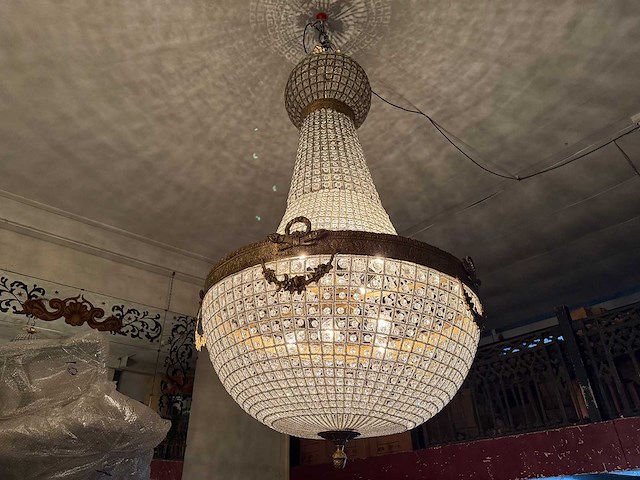 Montgolfaire hanglamp 1.60 meter hoog - afbeelding 2 van  4