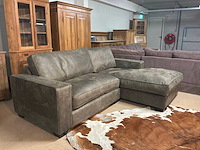 Monti leren bankstel met chaise lounge - afbeelding 8 van  8