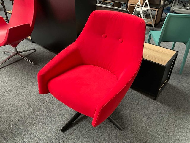 Montis puk low fauteuil (2x) - afbeelding 1 van  3