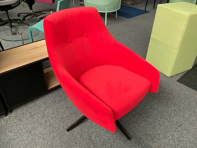 Montis puk low fauteuil (2x) - afbeelding 2 van  3