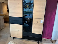 Montreal eiken vitrinekast - afbeelding 2 van  7