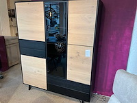 Montreal eiken vitrinekast - afbeelding 3 van  7