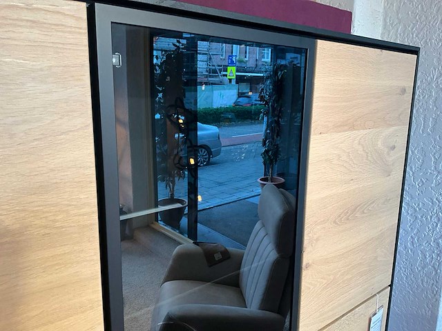 Montreal eiken vitrinekast - afbeelding 5 van  7