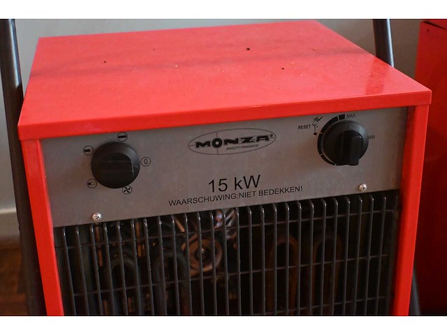 Monza 15kw elektrische ventilatorverwarming (2x) - afbeelding 4 van  4