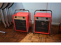 Monza 15kw elektrische ventilatorverwarming (2x) - afbeelding 1 van  3