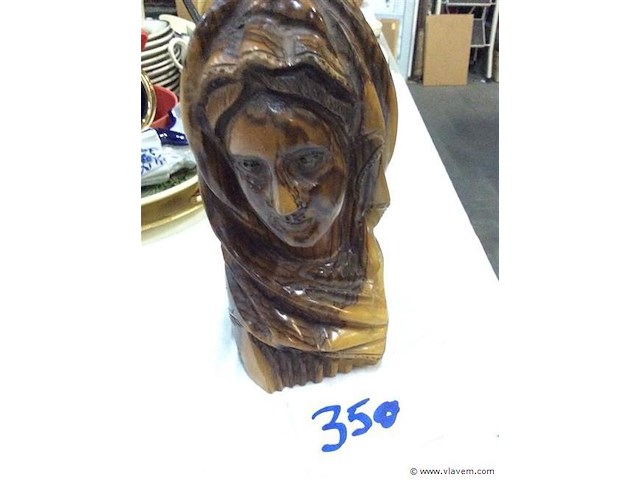 Mooi houten beeld - afbeelding 1 van  5