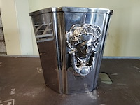 Mooie wijnkoeler met 2 sierlijke ornamenten fink silber - afbeelding 1 van  5