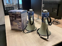 Moon-m50wusb 50 w megaphone (2x) - afbeelding 1 van  4