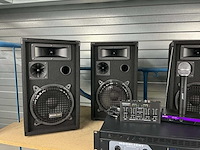 Moonlight cafe-zaal-studio club geluid set 4x250w - afbeelding 7 van  7