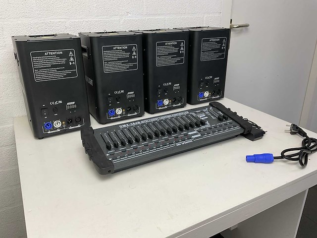 Moonlight high impact vuur stage machine set - afbeelding 1 van  4