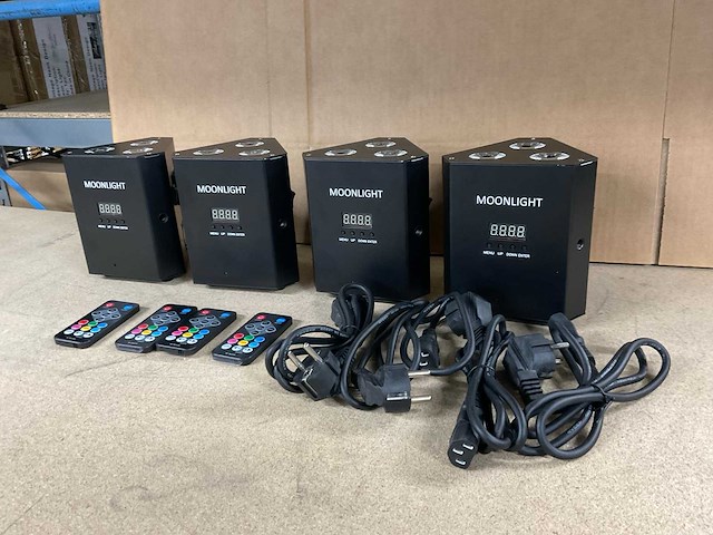 Moonlight led-par (4x) - afbeelding 2 van  2