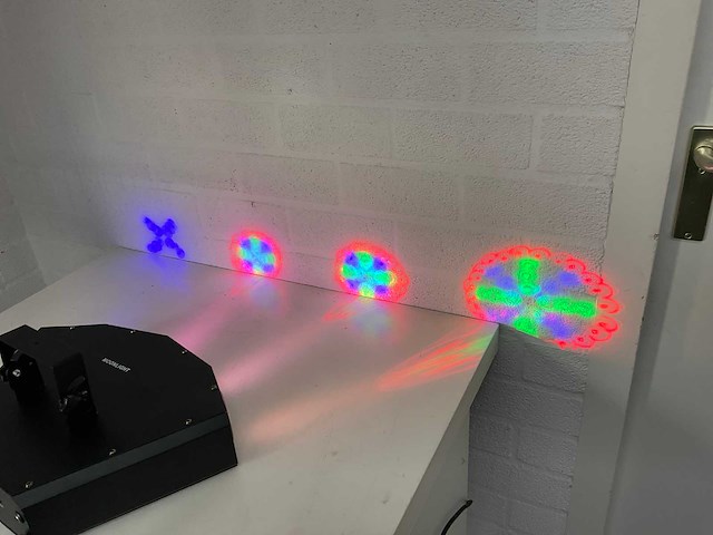 Moonlight moon209 4 lens rgb led lichteffect - afbeelding 2 van  5