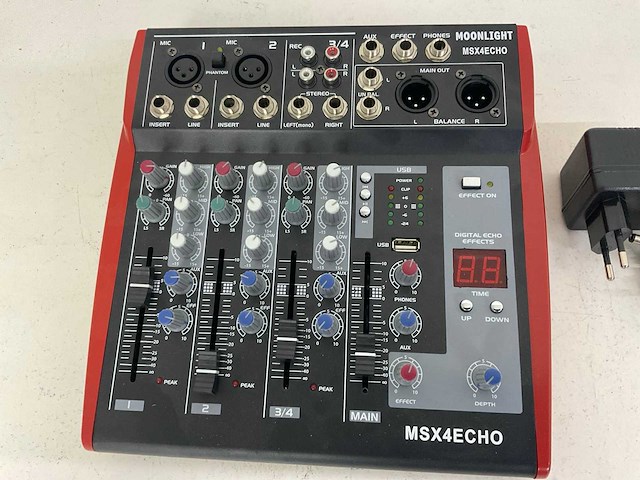 Moonlight msx4echo geluidmixer - afbeelding 3 van  5