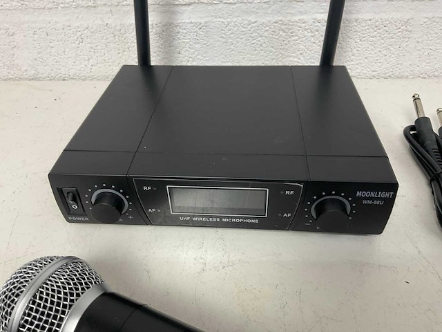 Moonlight wm-88u draadloze microfoon set - afbeelding 4 van  8
