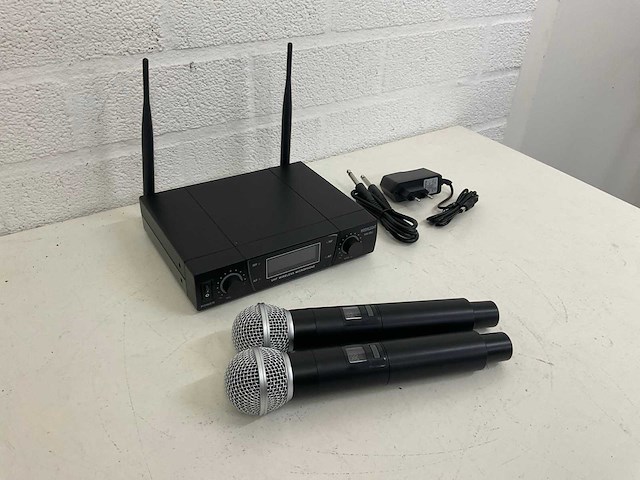 Moonlight wm-88u draadloze microfoon set - afbeelding 2 van  8